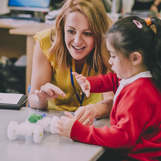 teacher teaching